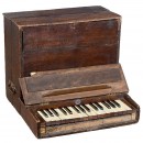 钢琴键盘’Celesta‘ 约1880年