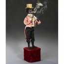 自动音乐玩偶‘吸烟的绅士’ Lambert制造 约1890年