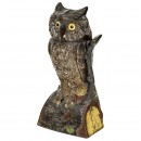 机械储蓄罐’Owl with Turning head‘ 从1880年