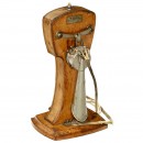 法国小提琴形台式电话机