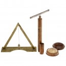 日晷，罗盘和测水锤