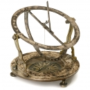银质赤道日晷, 带Zilveti指南针, 约1790/1800年