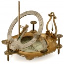 春分指南针日晷, 约1790年