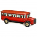 大型旅游巴士形饼干盒, 约1930年
