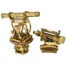 2 English Brass Surveying Instruments