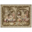 Tapestry Depicting Cavaliers at Play