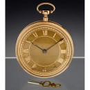 Gold Repeating Musical Pocket Watch, c. 1820