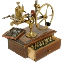 Clockmaker's Wheel Cutting Machine with Accessories