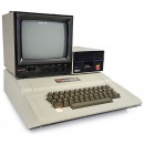 Apple II Computer with Monitor and Disc Drive, 1977
