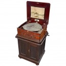 Olympia 20 ½-Inch Style 15 Disc Musical Box