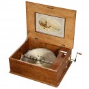 Polyphon Disc Musical Box with Spiral Spring Mechanism, c. 1902