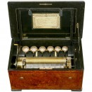 Bremond Musical Box with Bells, c. 1880