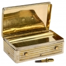 Silver-Gilt Musical Snuff Box, c. 1840