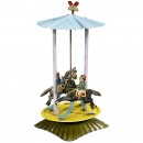 Tin Toy Horse Carousel by Tipp & Co, c. 1925