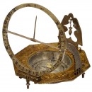 Augsburg-Type Equinoctial Compass-Sundial by Andreas Vogler, c. 