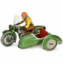 Zündapp Motorcycle with Sidecar by Tipp & Co, c. 1960