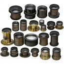 22 Brass Lenses, c. 1880–1900