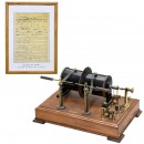 Replica of Marconi's Titanic Spark Coil Transmitter