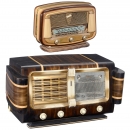 2 Stylish French Radios, 1950s