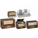 4 German Valve Radios, c. 1955