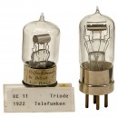 2 Telefunken Triodes, c. 1920