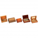 5 Reuge 50-Note Musical Boxes