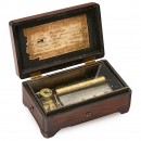 Mandoline Tabatière Musical Box, c. 1890