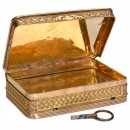 16-Carat Gold Musical Sur-Plateau Snuff Box, c. 1820