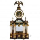 Viennese Musical Automaton Portico Clock, c. 1840