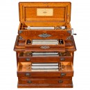 Ideal Soprano Interchangeable Musical Box by Mermod Frères, c.