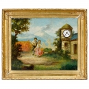 Picture Clock with Musical Movement