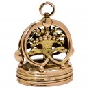 18-Carat Two-Color Gold Musical Fob, c. 1810
