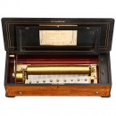 Mandolin Musical Box by Bremond, c. 1870