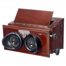 Rare Large Rollei Heidoplast Stereo Viewer, c. 1930