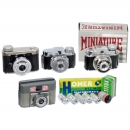 4 Subminiature Cameras (14 x 14 mm)
