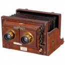 Stereo Tailboard Camera by Watson, 1890