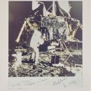 Signed Color Image: Apollo 12, the Second Manned Mission to the