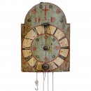Black Forest Wooden Wheel Clock, 1814