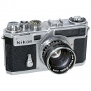 Nikon SP (Chrome) with Nikkor 1,4/5 cm, c. 1957