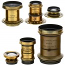 6 Brass Lenses, c. 1875–1890