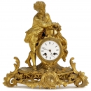 Vincenti & Cie Photographer Figural Clock, c. 1880