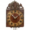 Southern German Iron Wall Clock