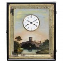 Black Forest Picture Frame Wall Clock, c. 1880