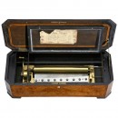 Mandolin Musical Box with Tune-Sheet by J. Howard Foote, c. 1865