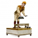 Rare Hercules Weight Lifter Musical Automaton in the Style of He