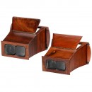 2 Brewster-Pattern Stereo Viewers, c. 1865