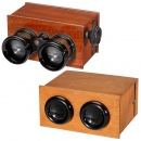 2 Stereo Viewers (45 x 107 and 6 x 13), c. 1920