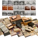 Large Collection of Stereo Glass Slides 6 x 13 cm