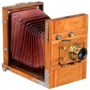 French Tailboard-Type Field Camera, c. 1875–80