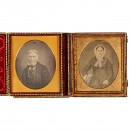 2 Daguerreotypes (1/6 Plate), c. 1845–50